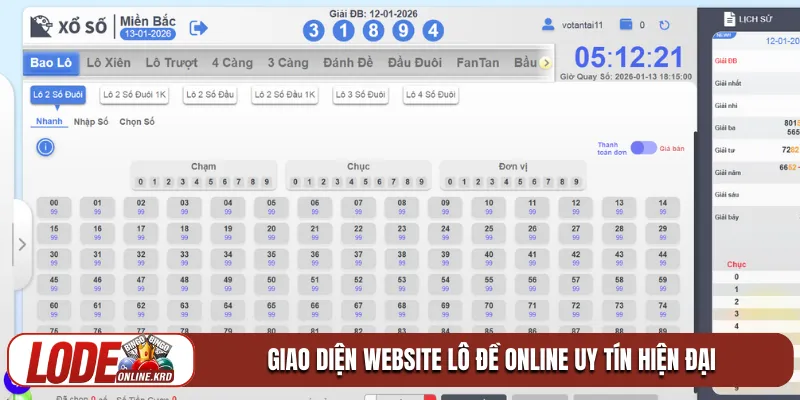 Review nhà cái lô đề Gi8 và những trải nghiệm đẳng cấp nhất 2 Giao diện website Lô đề online uy tín hiện đại